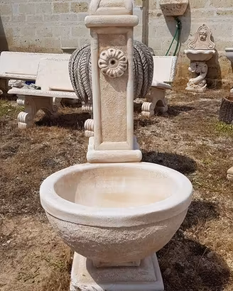 Fontana in cemento