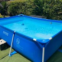 Piscina 3X2 h 70 + pompa + telo