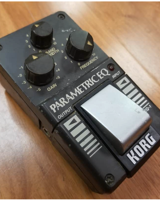 Korg PEQ1 Parametric EQ Made in Japan - Vintage Ef