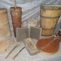 attrezzo d'epoca rurali di altri tempi-arte povera