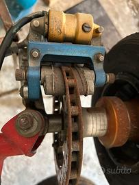 Impianto frenante anteriore Freeline kart birel