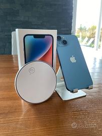 Iphone 14 128gb +caricabatterie wireless e scatola