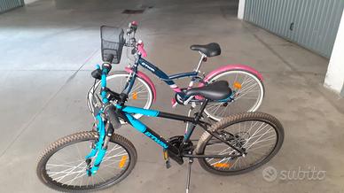due bici per bambini 8/10 anni.
