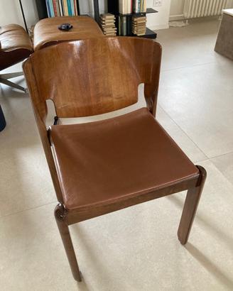 Set 8 Sedie vintage Cassina di Vico Magistretti