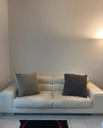 Divano in pelle 3 posti Divani&Divani