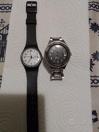 SWATCH ONCE AGAIN VINTAGE E 1999 E BLACK OROBKA
