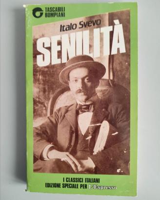 Italo Svevo - Senilità. Bompiani 1988 - Libro