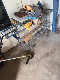 Carrello porta rotoli