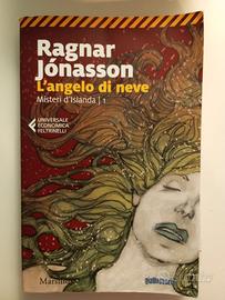 LIBRO L'ANGELO DI NEVE RAGNAR JONASSON