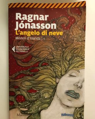 LIBRO L'ANGELO DI NEVE RAGNAR JONASSON
