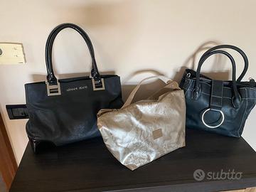 Tre borse come nuove