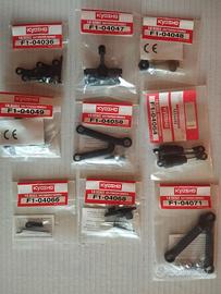 Lotto n.3 Ricambi Kyosho Ferrari F2004 1:8 DeA