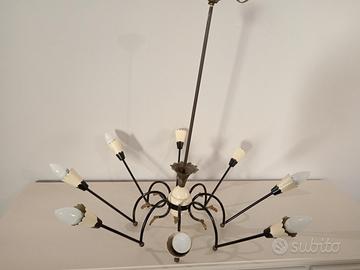 vecchio lampadario anni 40