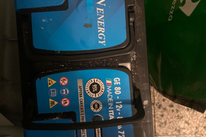 Batteria macchina nuova