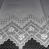 Asciugamani in lino con ricamo grande e piccolo