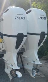 ULTIMA COPPIA MOTORI HONDA MARINE BF200D WHITE