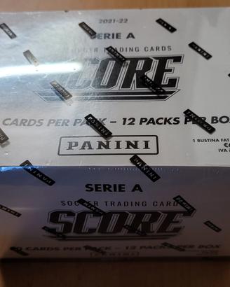 Box Panini SCORE Serie A 2021–22, sigillato