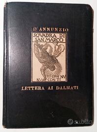G. D'Annunzio - Lettera ai Dalmati 1919 originale
