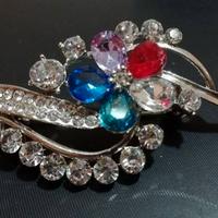 SPILLA gioiello - FIORE multicolore