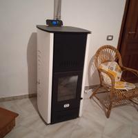 Stufa a pellets 24Kw-Idro 4 stelle