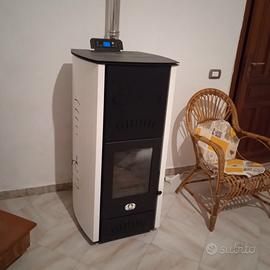 Stufa a pellets 24Kw-Idro 4 stelle