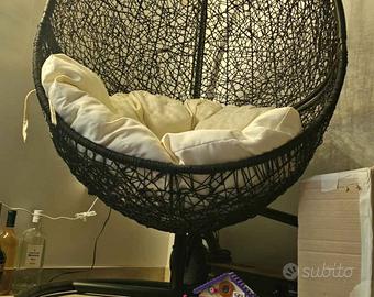 MaisonDuMonde - COCOON Poltrona sospesa +asta+base