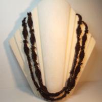 Collana Art. 39 Lunga Semi Ipil-Ipil Vintage '60 