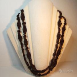 Collana Art. 39 Lunga Semi Ipil-Ipil Vintage '60 