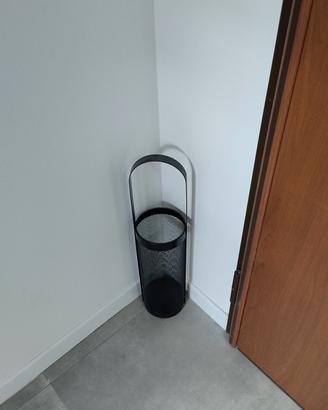 IKEA ANTENNER Portaombrelli, 16x16x65 cm, Nero