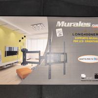 SUPPORTO MURALE PER TV NUOVO  35 KG (ANCHE OLED) 