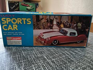 MODELLINO TIN TOY LUCKY AUTO SPORT CAR IN LATTA 