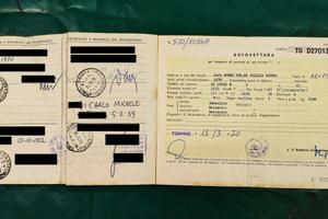 libretto originale Alfa Romeo Giulia Super 1600
