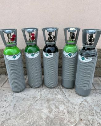Bombole argon/miscela co2
