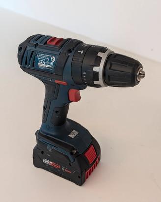 Coppia di utensili Bosch 18v con batteria litio