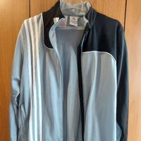 Felpa Adidas con zip da uomo - Taglia M