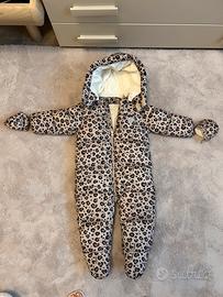 Tuta guess impermeabile e imbottita