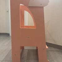 Torre Montessori RocketBaby rosa