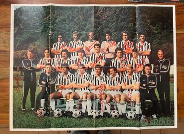 POSTER JUVENTUS 78-79 AUTOGRAFATO