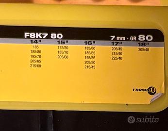 Catene per auto  FORMUL8  F8K7 80