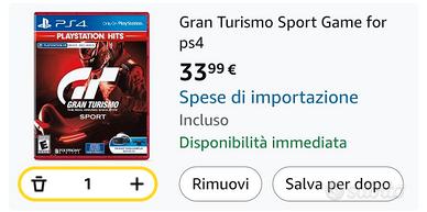 Gran Turismo Sport PS4 FISICO