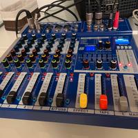 Mixer 6 canali audio design pro pamx2.511 ex demo