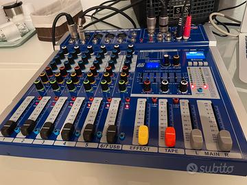 Mixer 6 canali audio design pro pamx2.511 ex demo