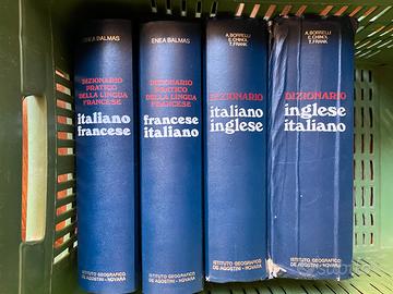 Lotto Dizionari DeAgostini + Corsi di lingua