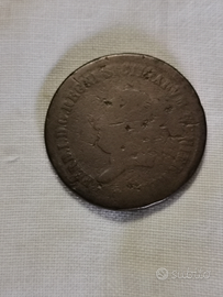 10 tornesi del 1819 di FERDINANDO DI BORBONE