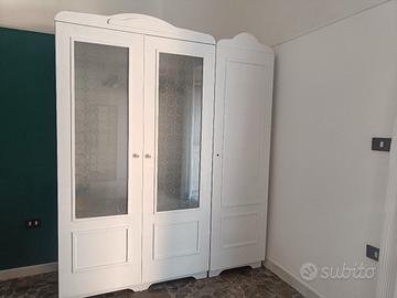 armadio in legno 3 ante