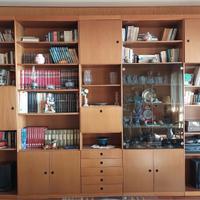Libreria svedese anni 70 mobile soggiorno