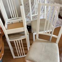 Tavolo allungabile Ikea con 4 sedie