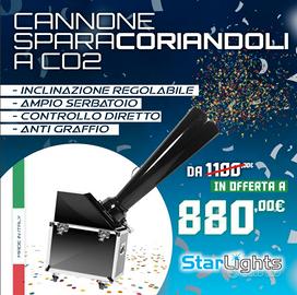 Cannone sparacoriandoli a CO2