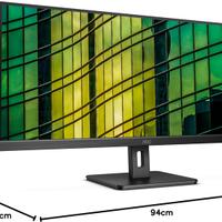 AOC U34E2M 34 Inch WQHD Monitor 100Hz 4ms Adaptive