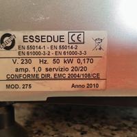 affettatrice semi pro lama diametro 275 mm